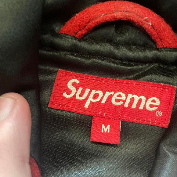 supreme 2015 buffalo plaid wool work jacket - Picture 3 of 6